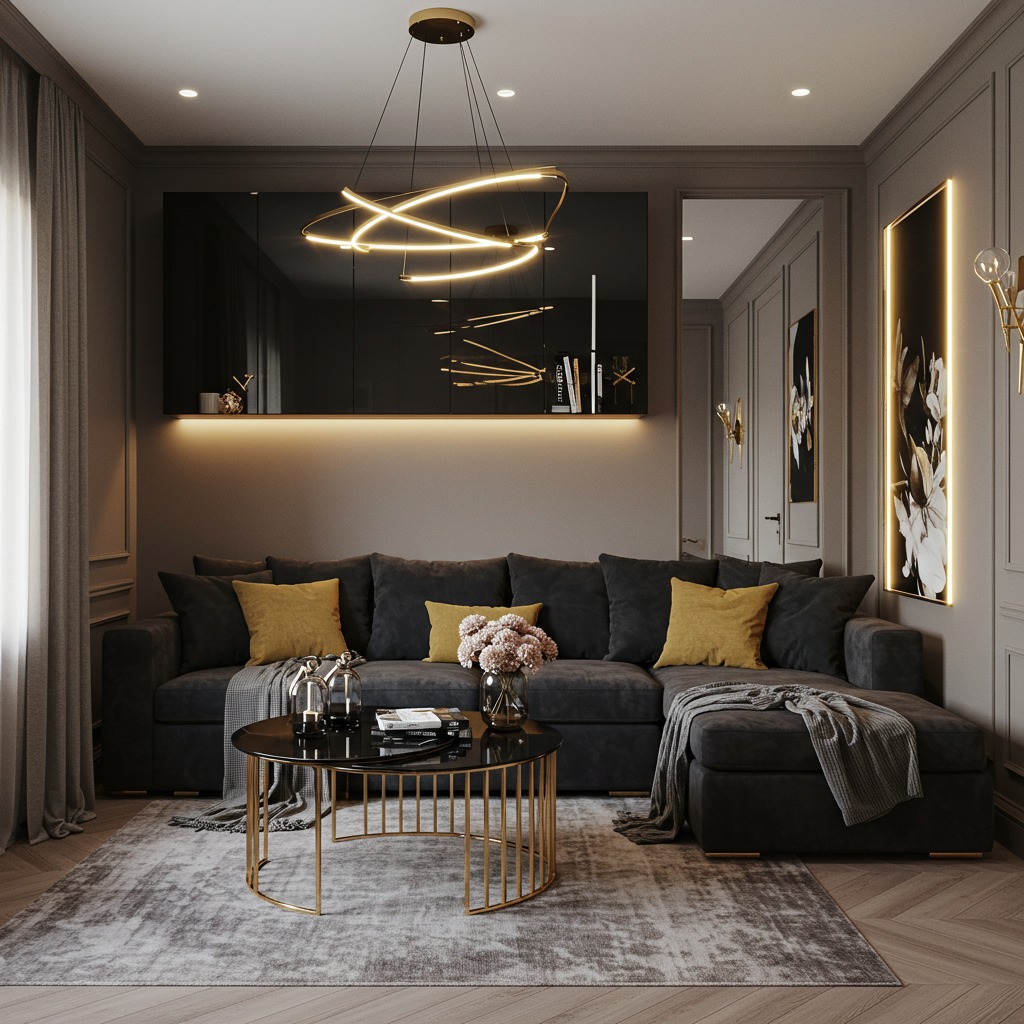 10. Meets Cozy Elegance In a Modern Oasis