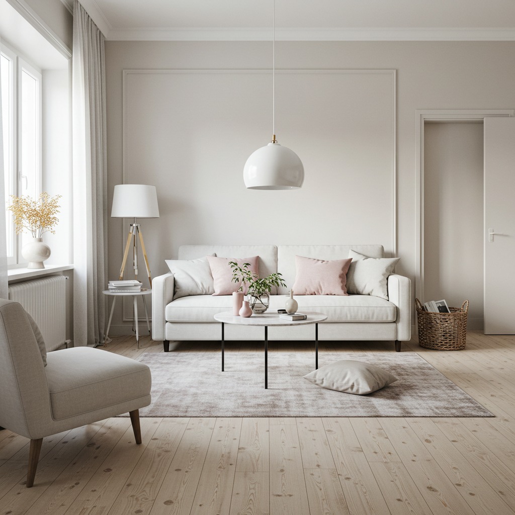 35. Whispers Of Minimalism: a Soft, Serene Retreat