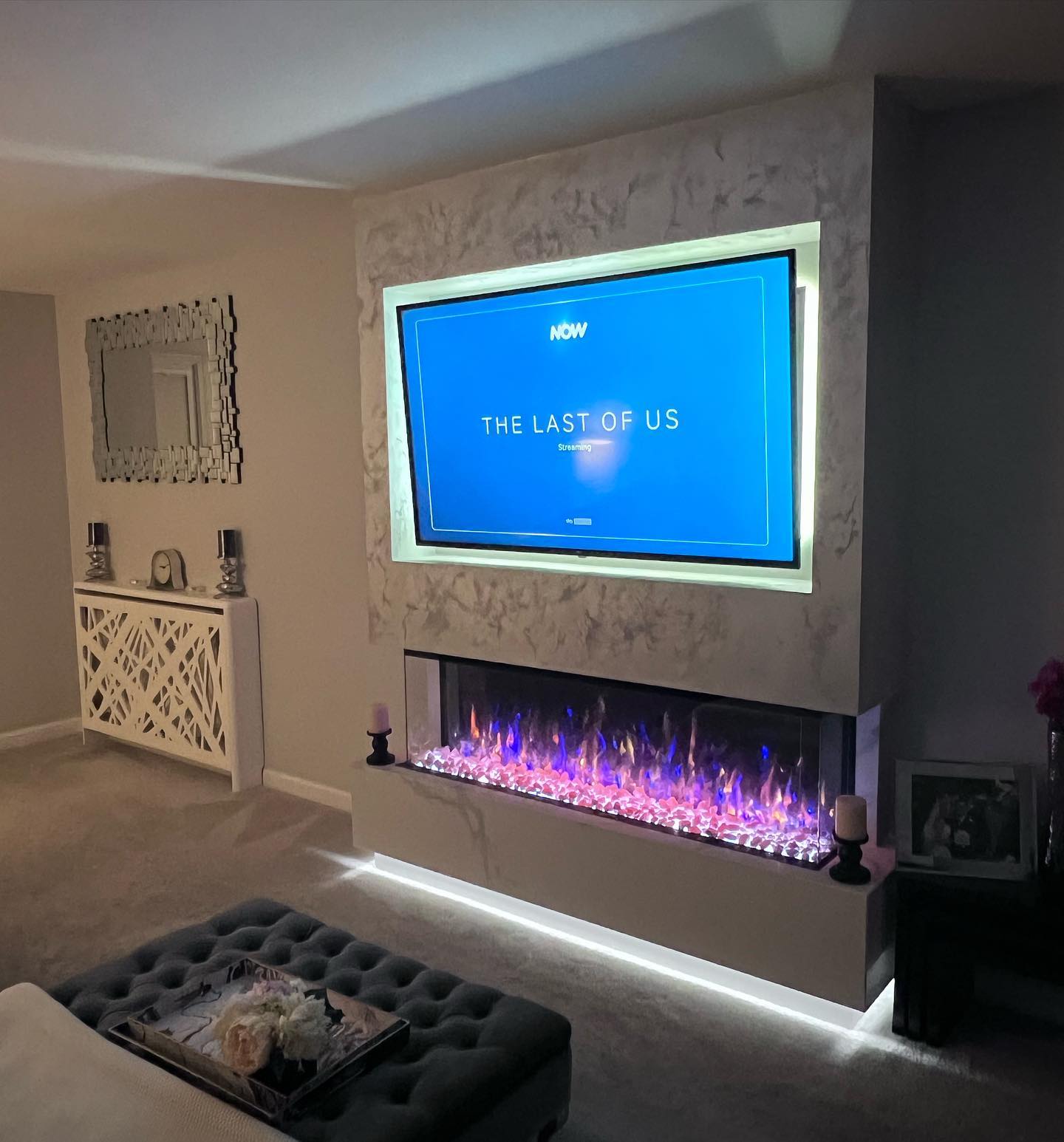 9. Modern Serenity: a Fireplace Experience That Transforms