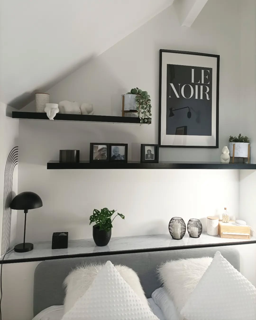 28. Minimalist Monochrome: a Chic Retreat Of Black and White