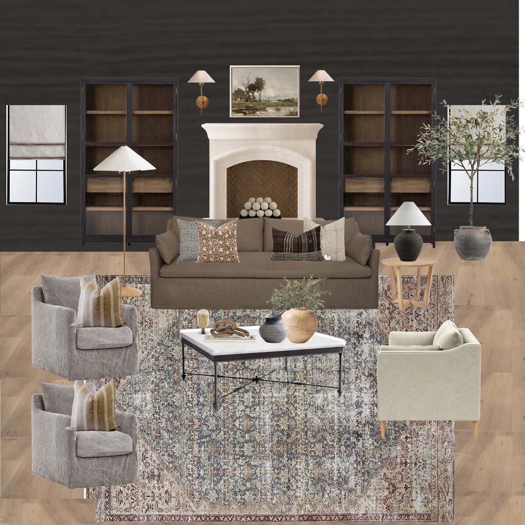 38. Subdued Sophistication: the Art Of Layering Textures In a Moody Sanctuary