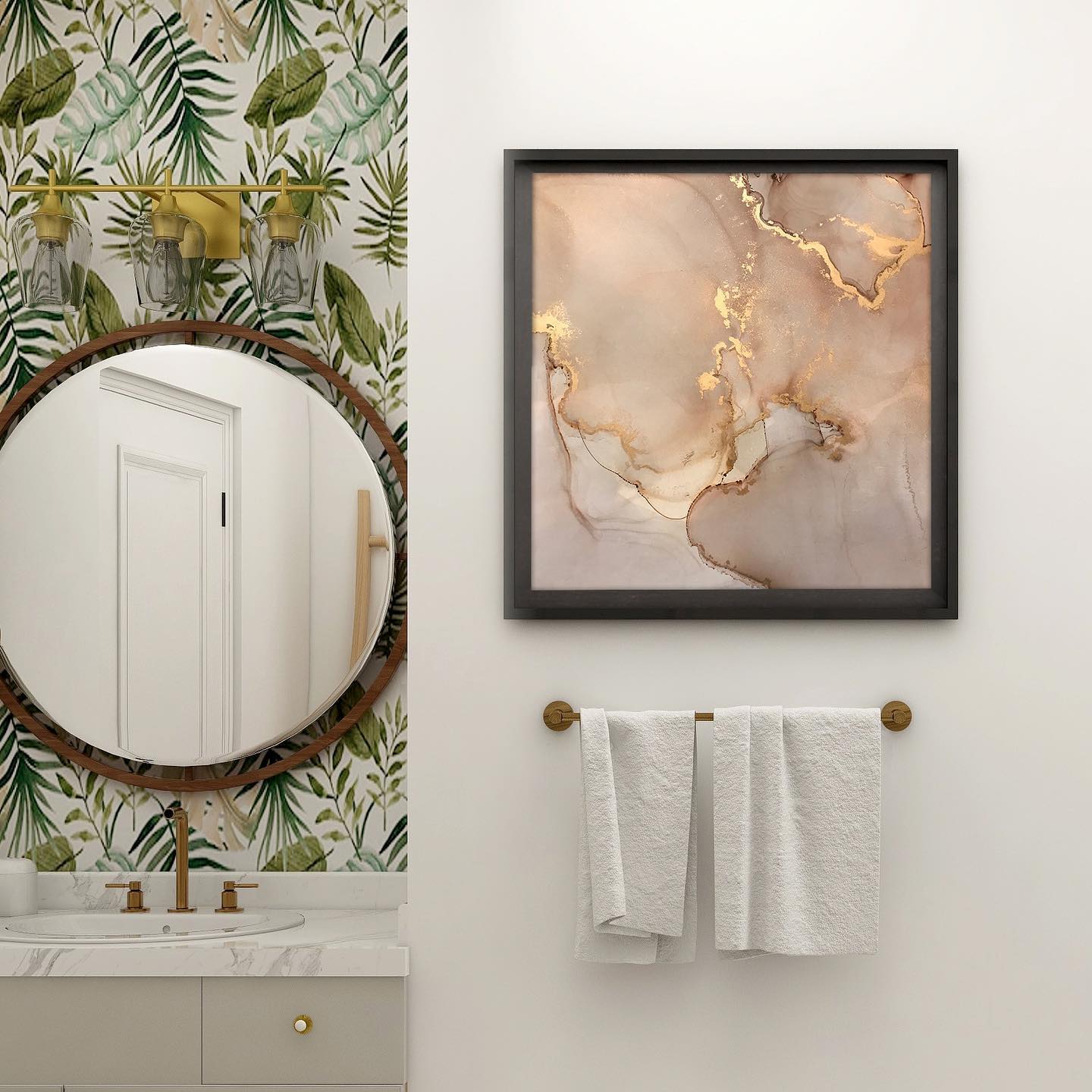 29. Gilded Serenity: Embracing the Elegance Of Nature's Touch