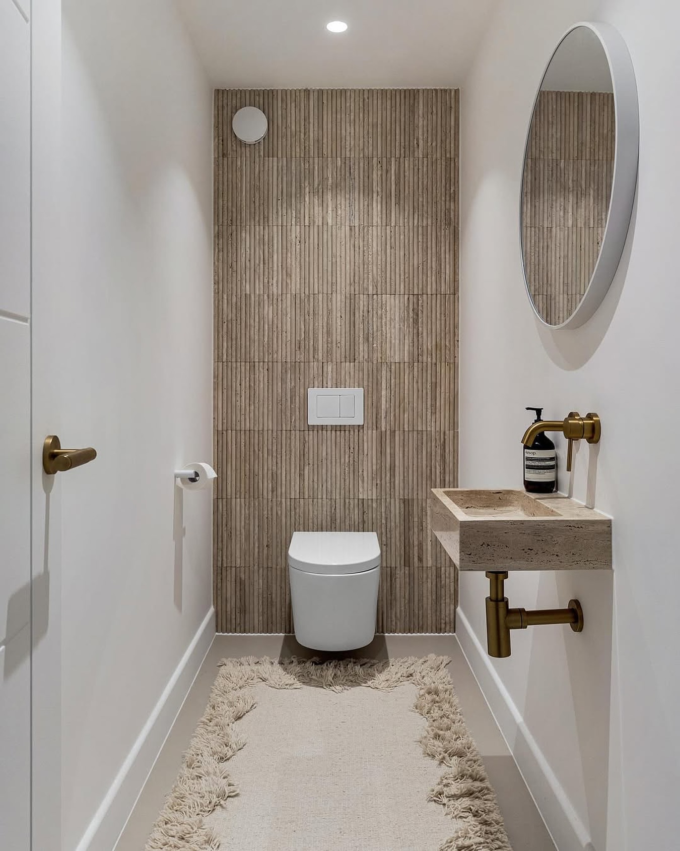 23. Textured Tranquility: Embracing Minimalism with a Touch Of Earthiness