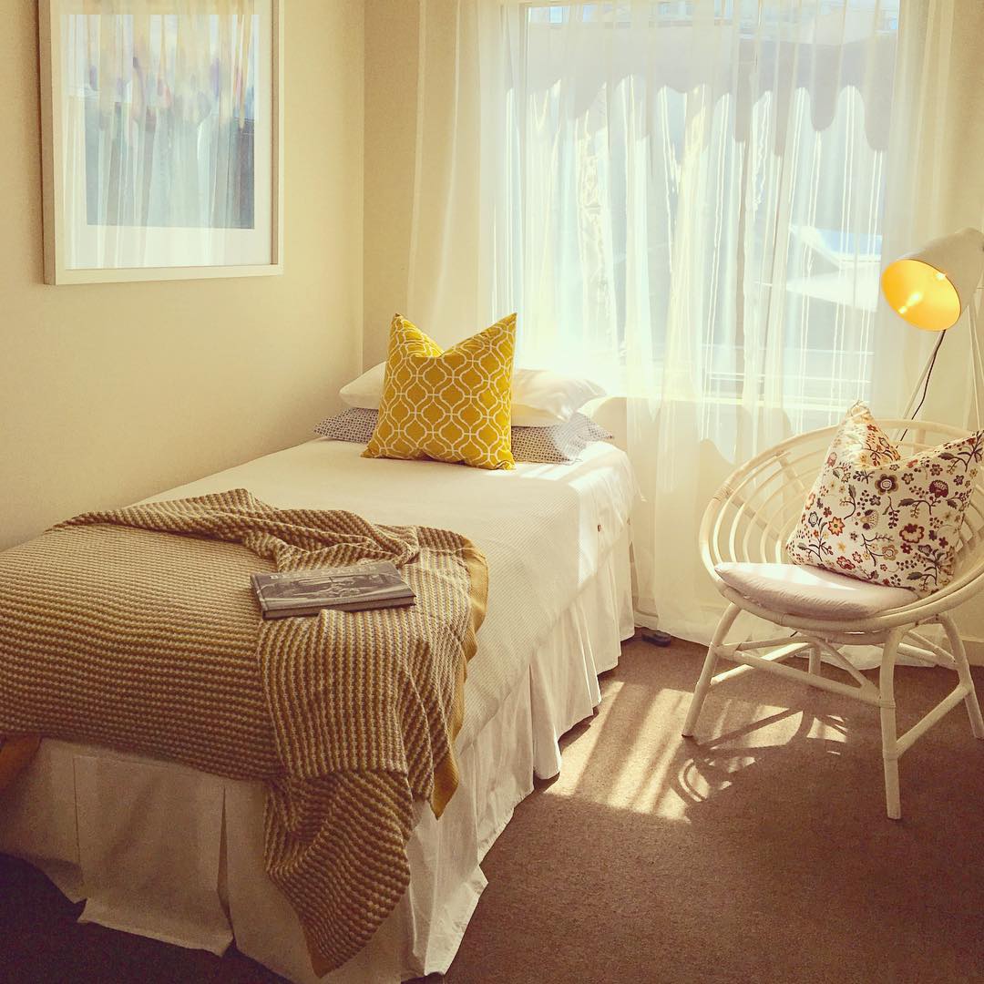 25. a Canopy Of Stars: Bed Nook with Celestial Tapestry and Glowing Orb Lights