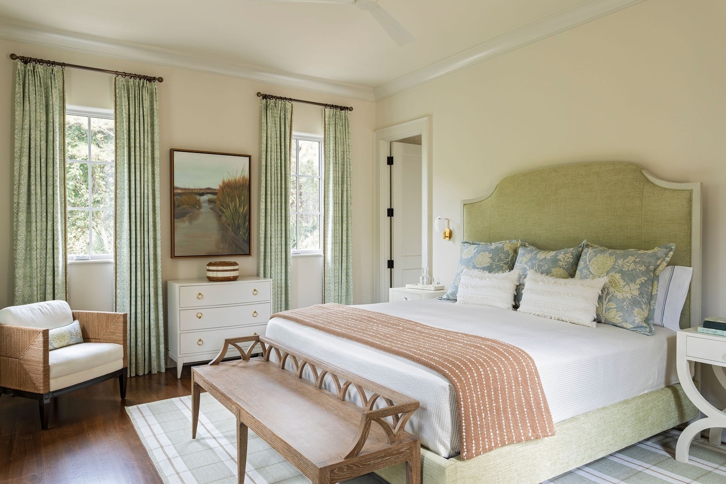 24. a Serene Retreat: Embracing Nature’s Palette In Guest Bedroom Design