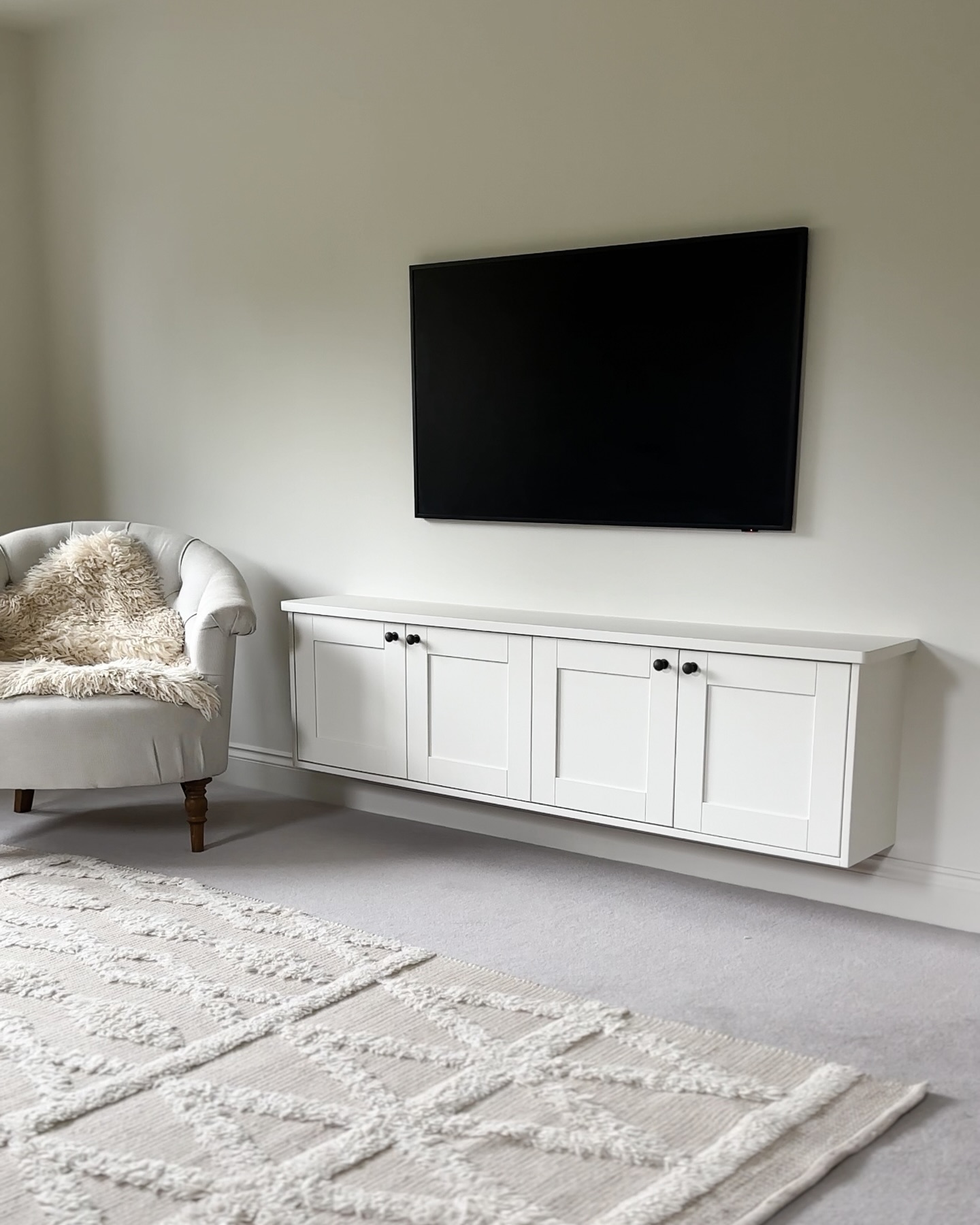 36. Sleek Serenity: the Art Of Minimalist Living Room Storage