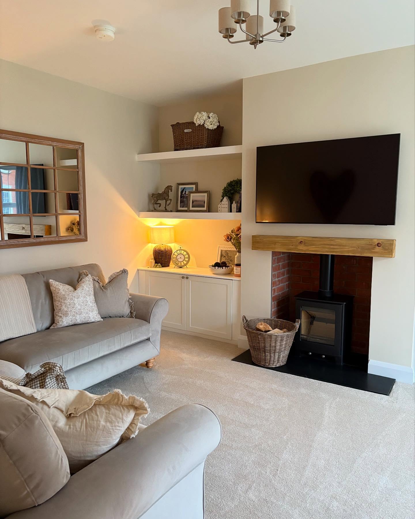 35. Warm Cozy Retreat with Subtle Elegance