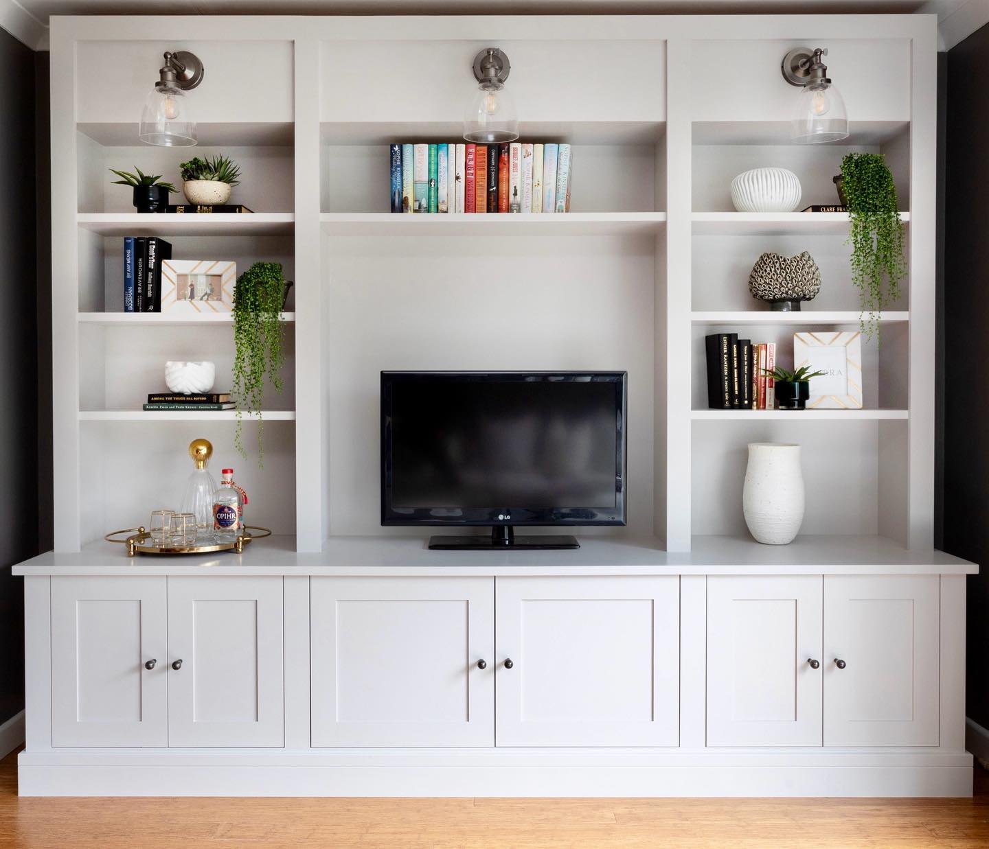21. Sleek Serenity: the Art Of Minimalist Entertainment Centers