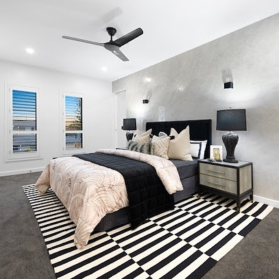 43. Monochrome Elegance Meets Geography: a Chic Black and White Retreat