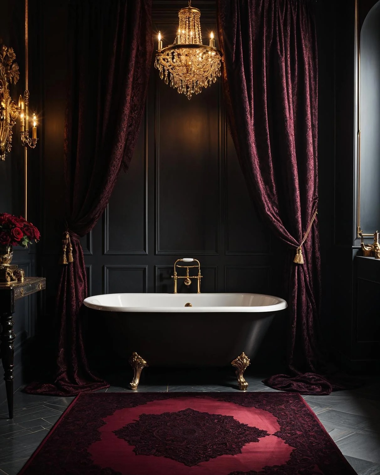 18. Luxurious Opulence Meets Gothic Glamour