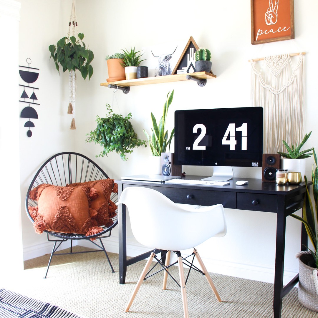 17. Bohemian Serenity Meets Modern Minimalism