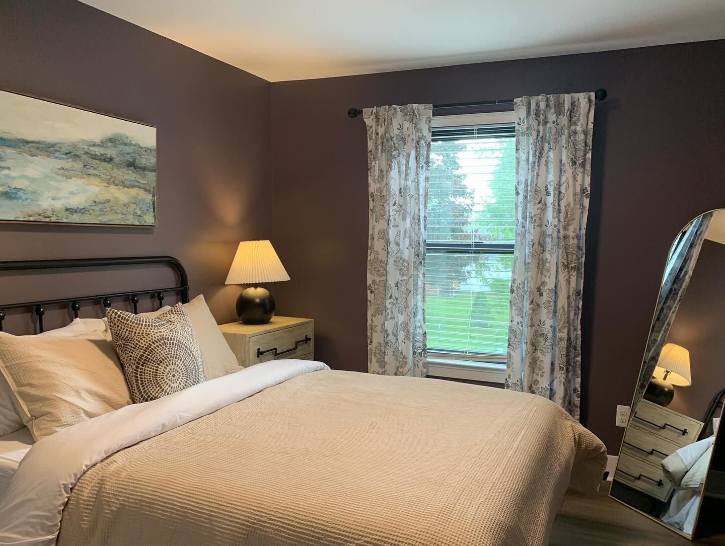 17. Ethereal Evenings: a Serene Retreat In Deep Plum