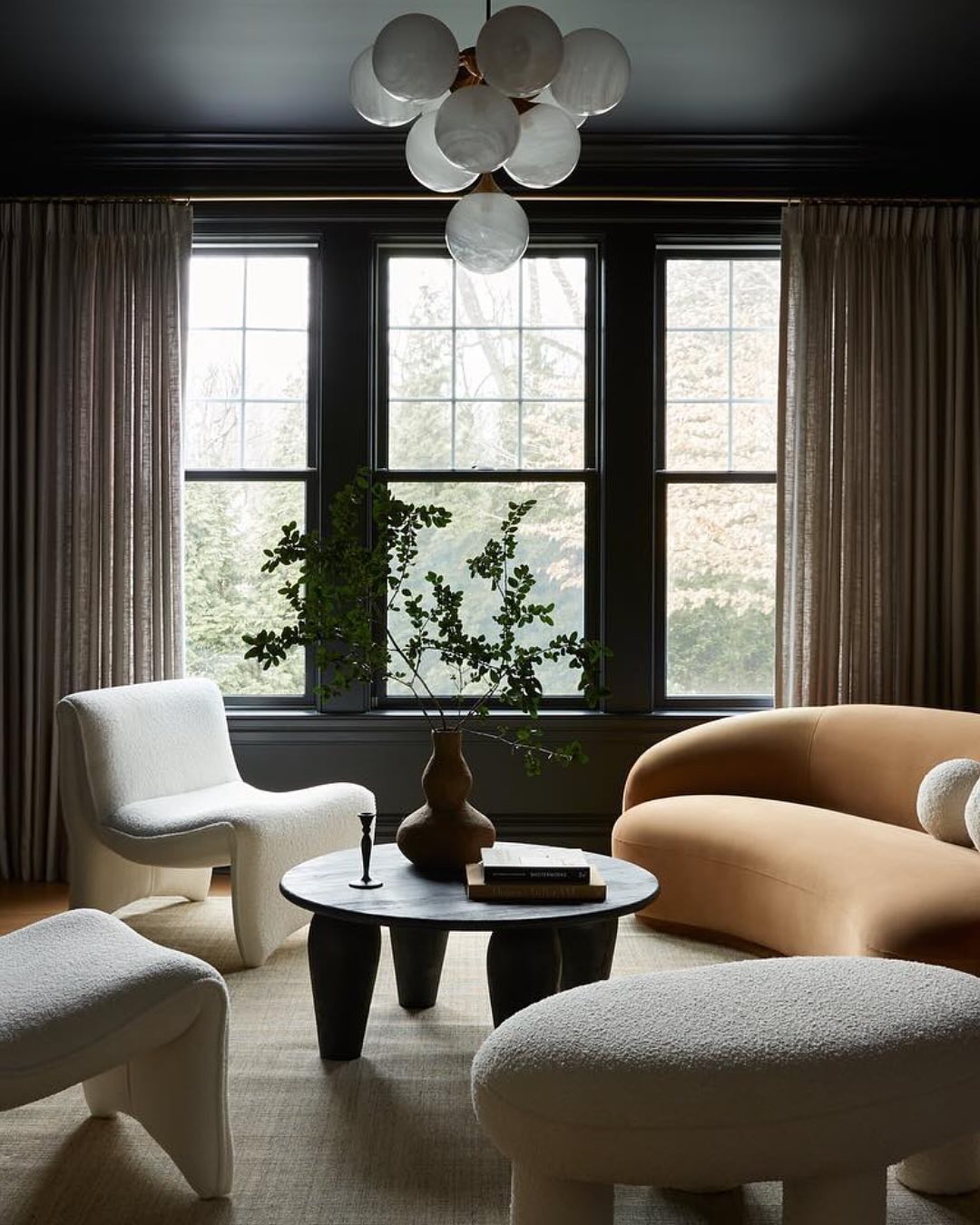 8. Embracing the Cozy Contrast Of Soft Textures and Bold Lines