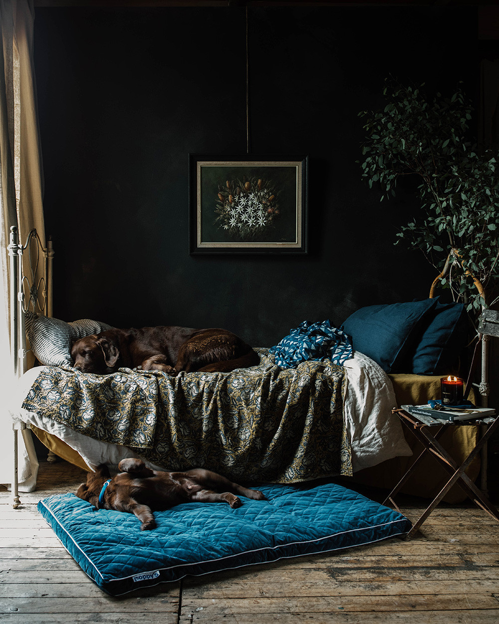 29. the Victorian Rosewood Vanity with Porcelain Doll Accent