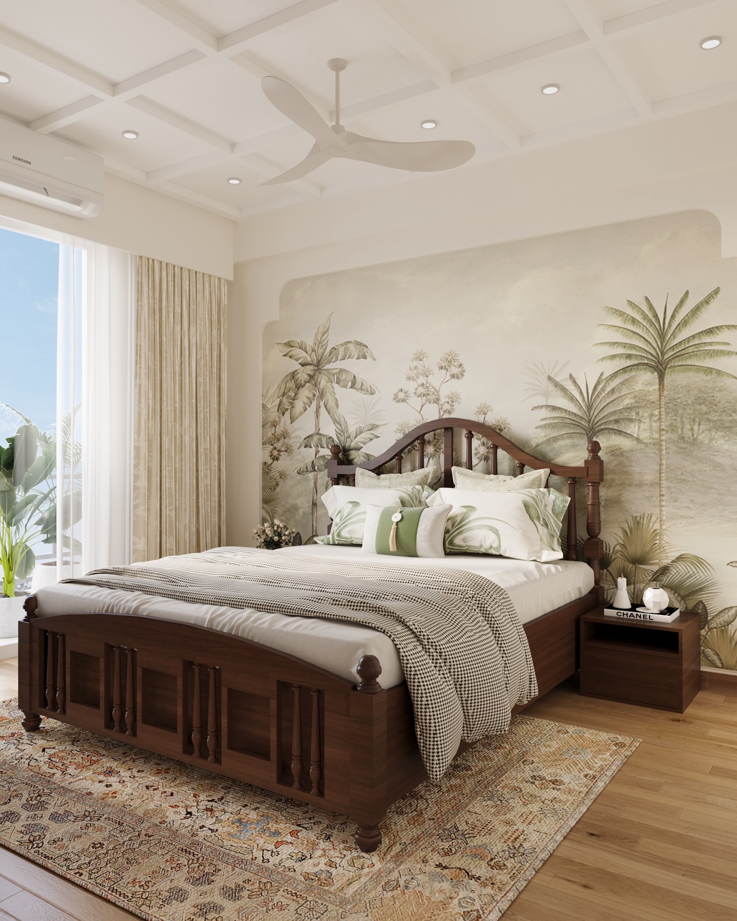 32. Tropical Serenity Meets Timeless Craftsmanship