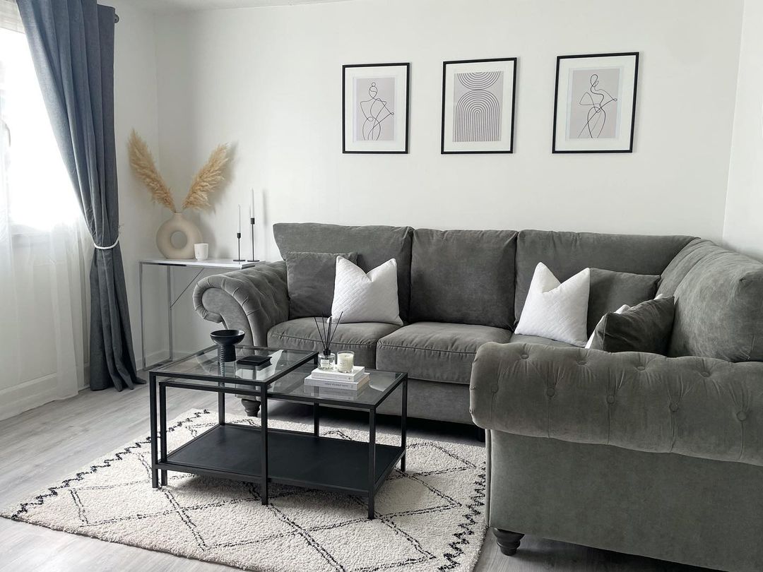 20. Modern Serenity Meets Textured Elegance