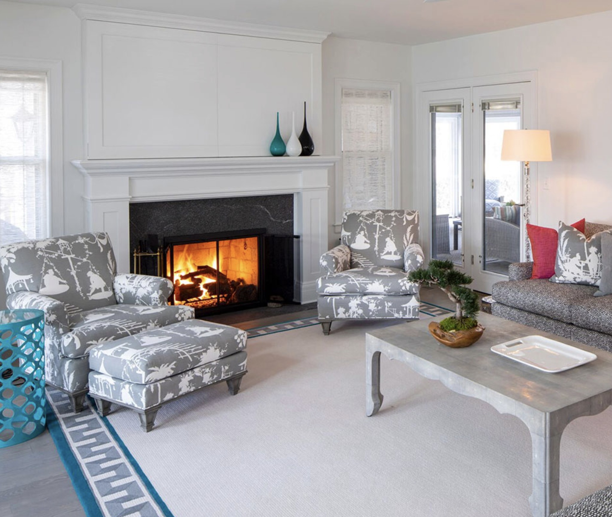 7. Cozy Chic: a Monochrome Oasis with a Modern Twist