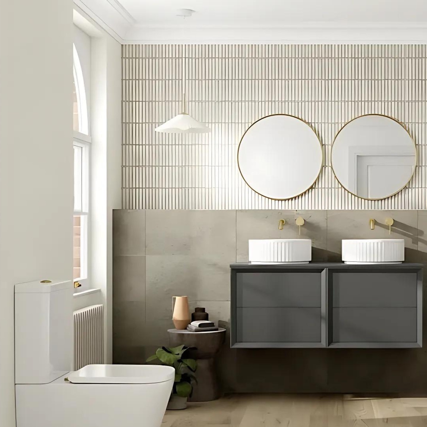 14. Elevate Your Routine: a Chic Sanctuary Of Subtle Elegance