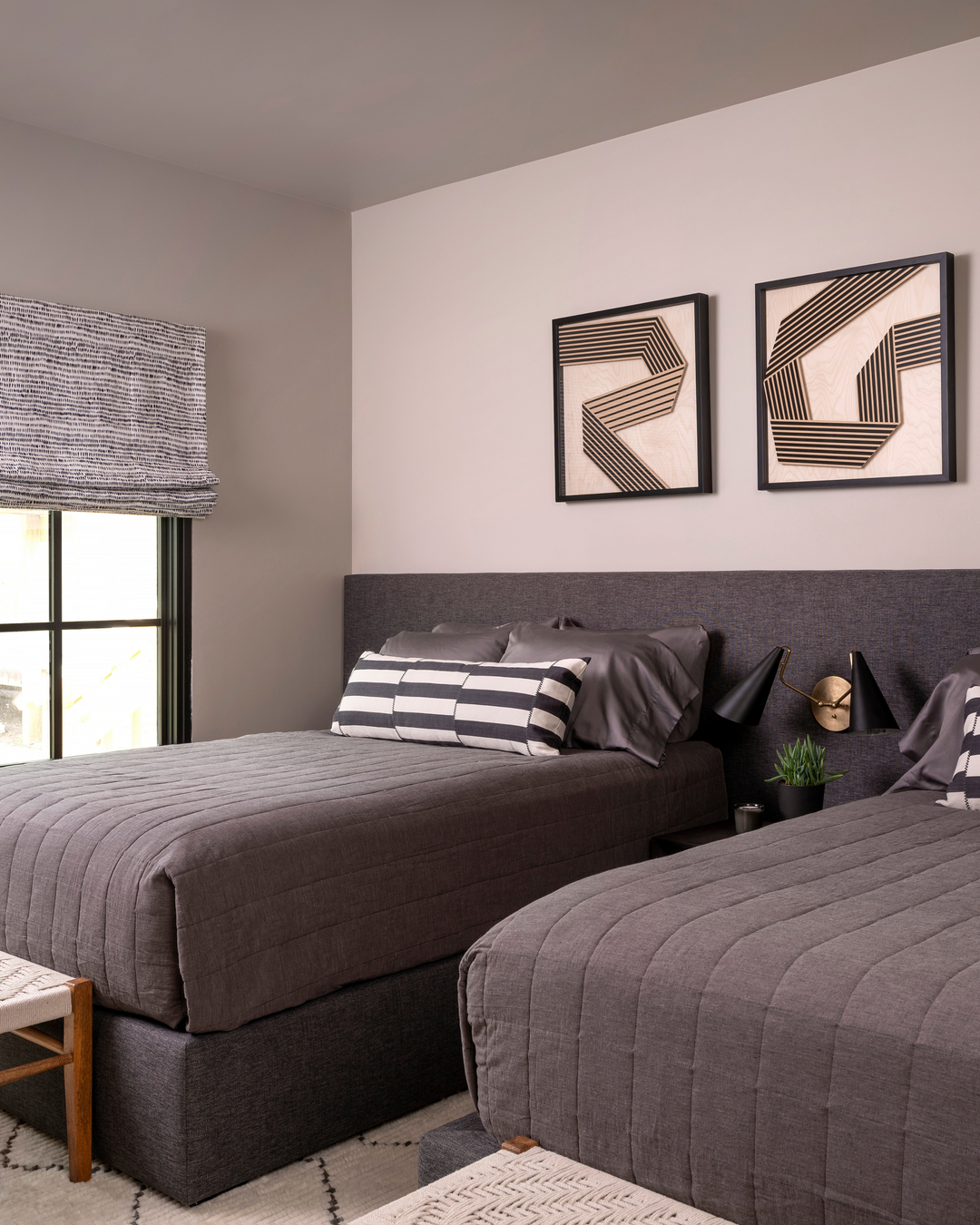 20. Layered Monochrome Retreat: Mastering the Art Of Textured Sophistication
