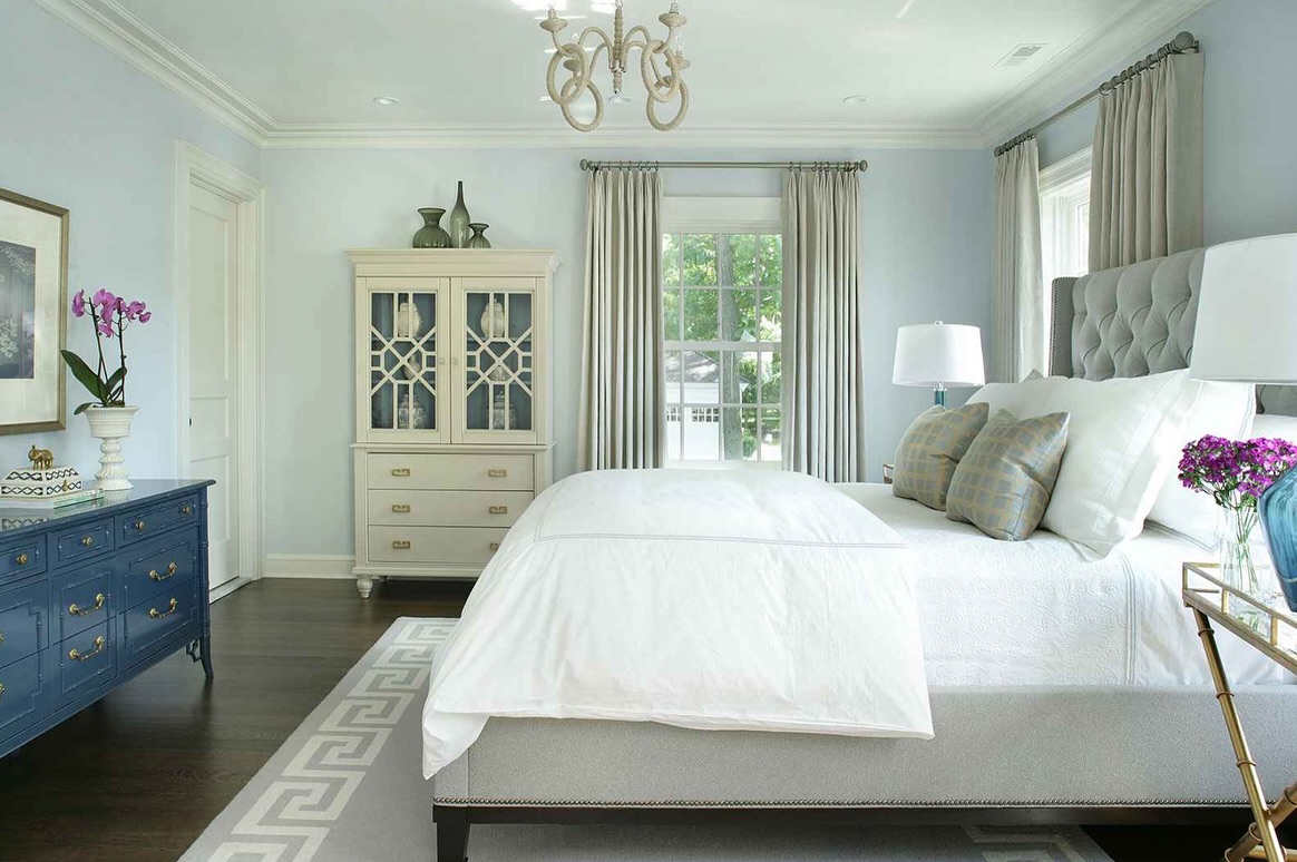 2. Serenity In Blue: a Chic Retreat Enveloped In Elegance