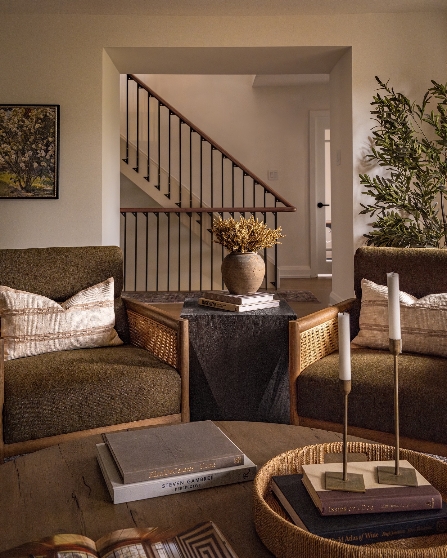 47. Warm Embrace Of Earthy Tones and Textured Layers