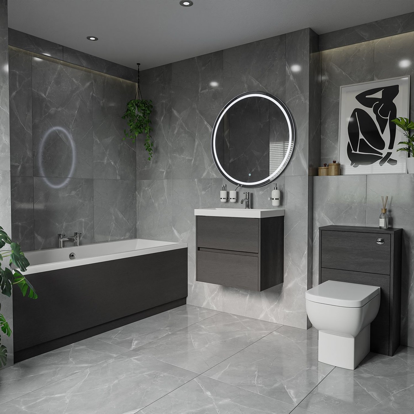 44. a Harmonious Blend Of Modern Elegance and Nature