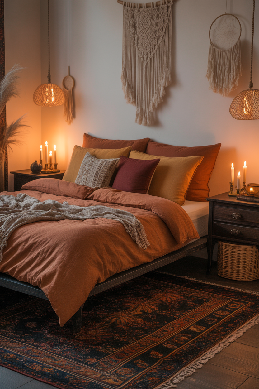 Candlelit Boho Oasis