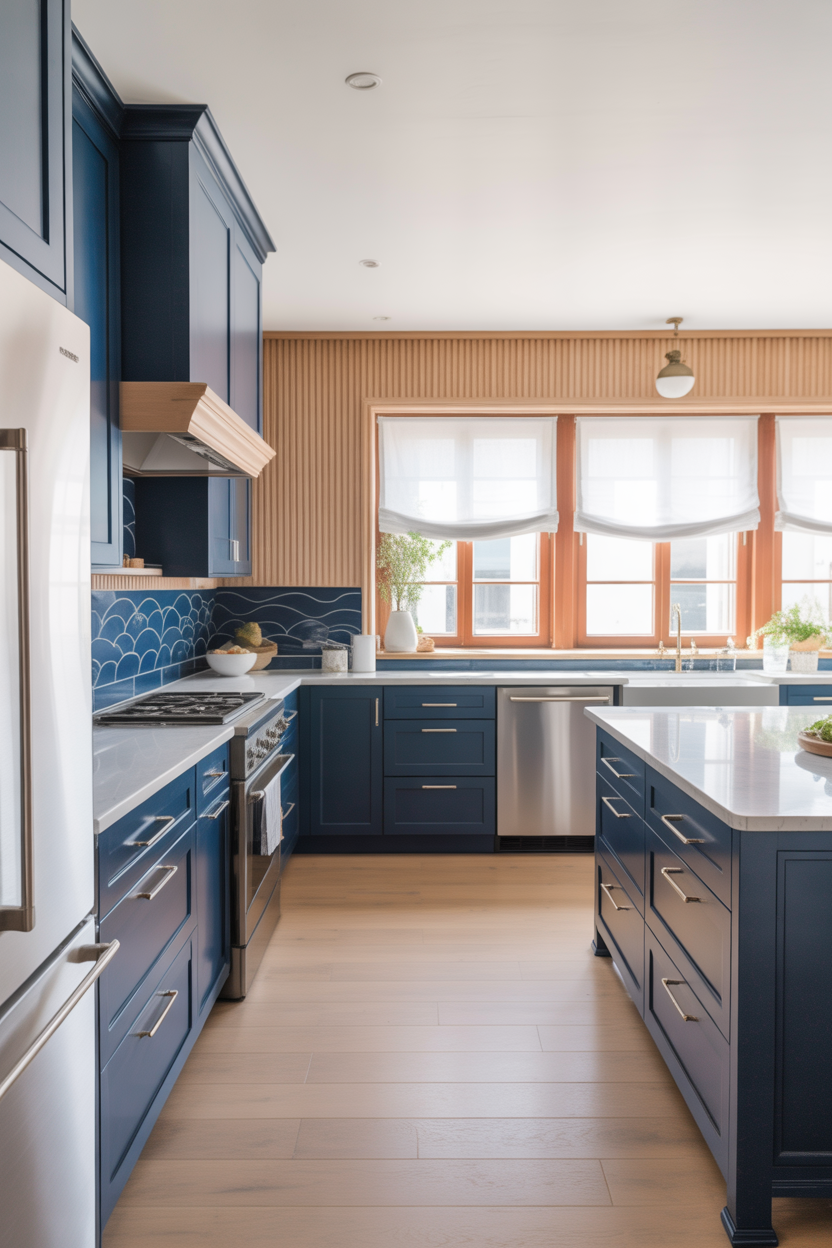Nautical Inspired Kitchen