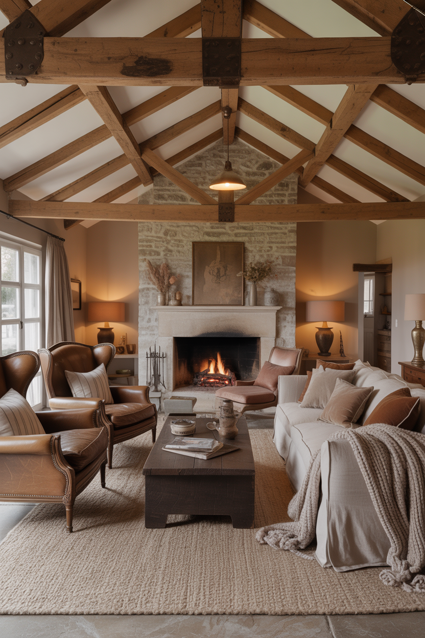 Rustic Warmth with Neutral Tones