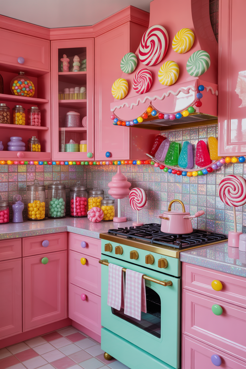 Whimsical Candyland Kitchen