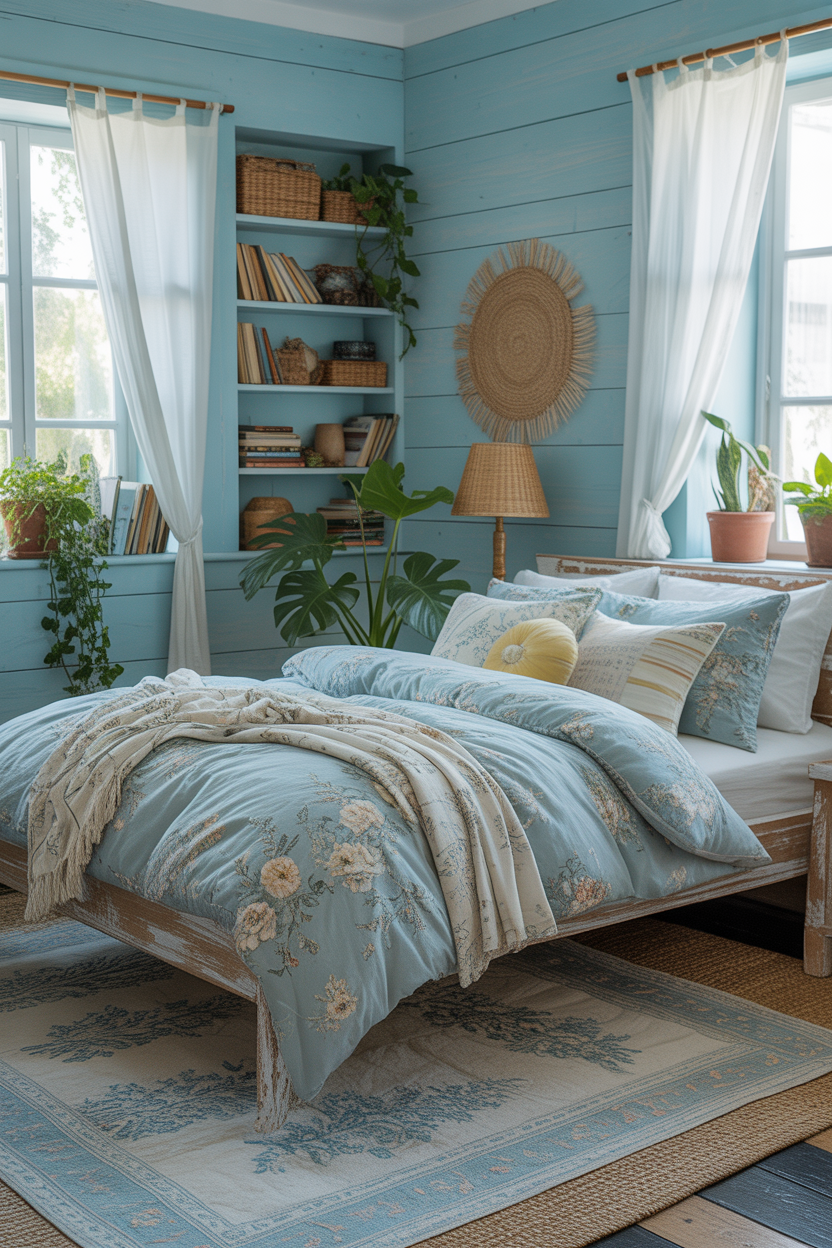 Boho Blue Cottage Vibes