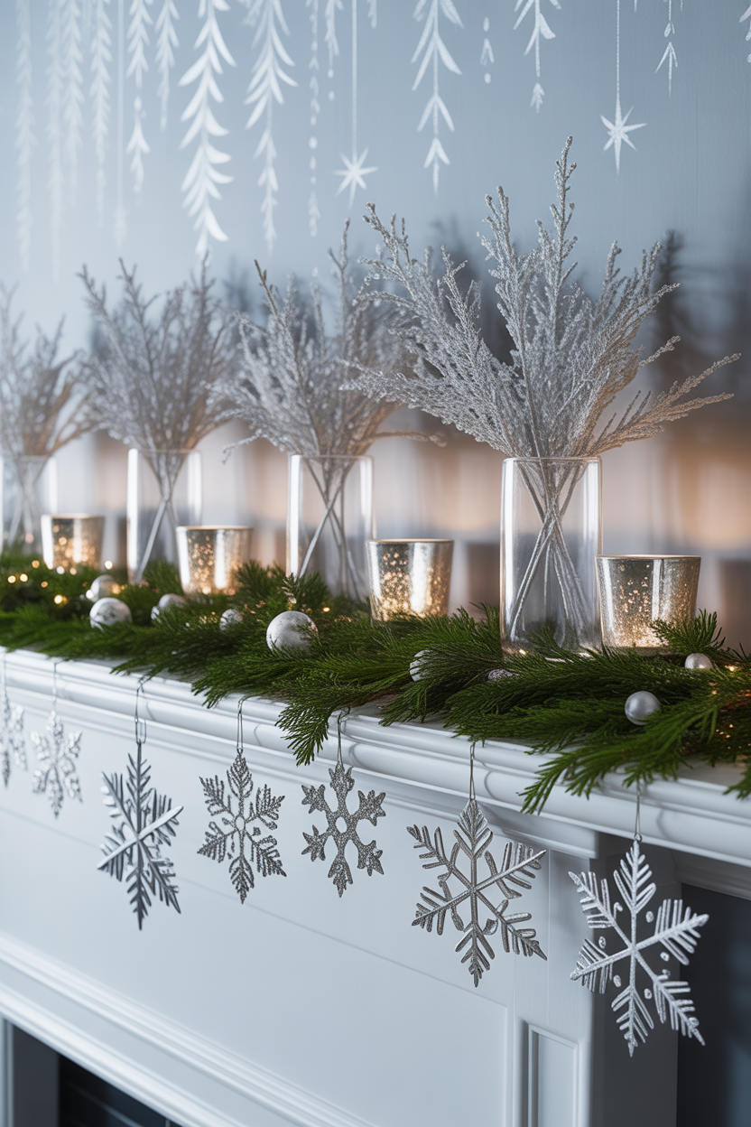 Silver Snowflake Symphony