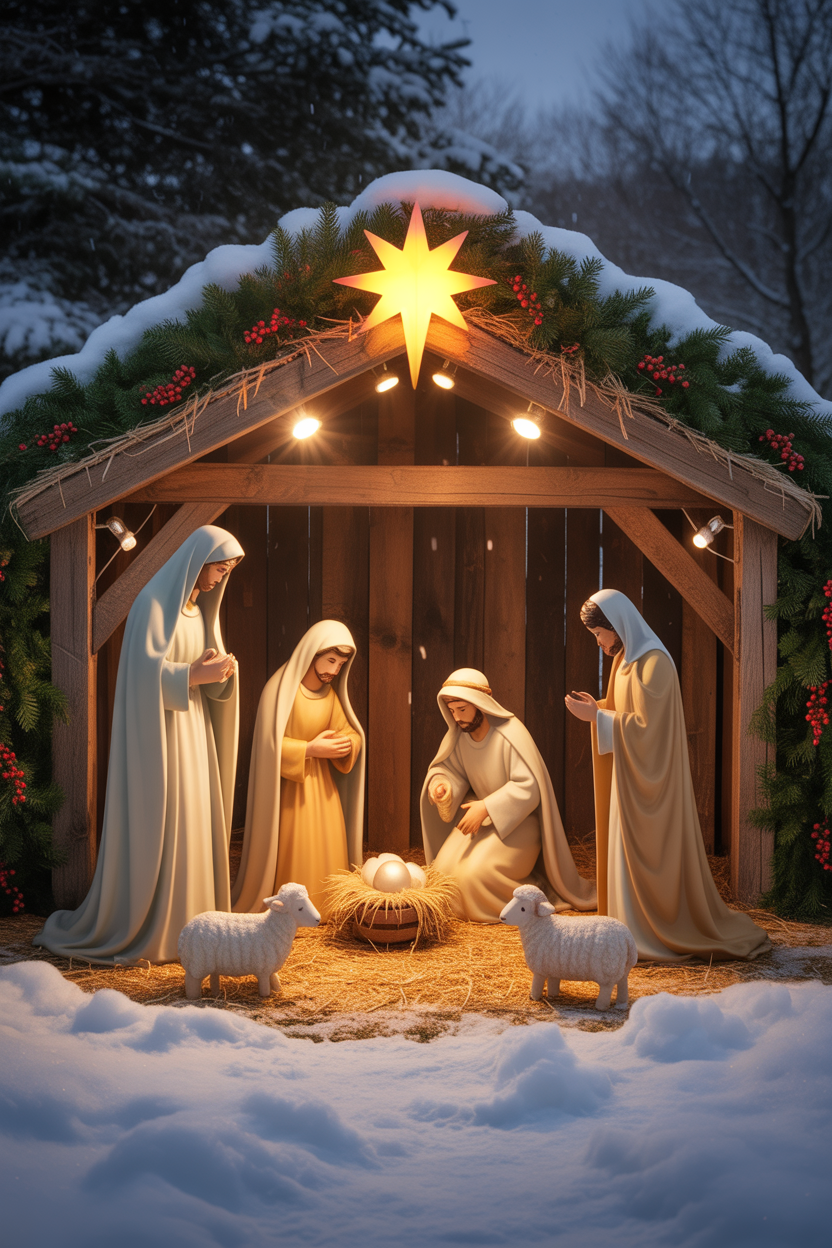 Nativity Scene Glow