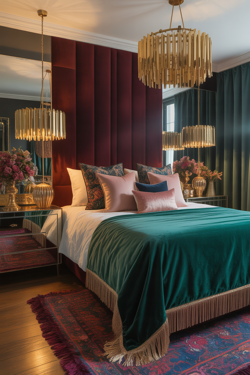 Boho Glam Bedroom