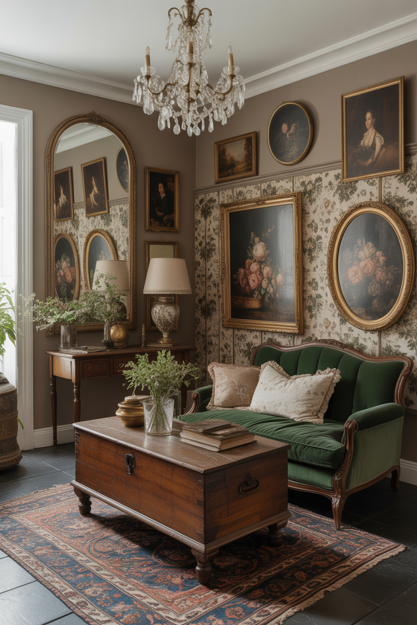 Farmhouse with an Antiques Touch