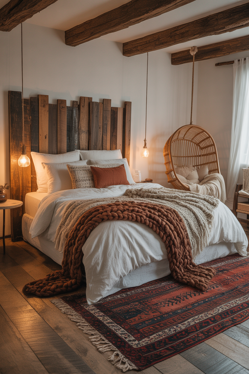 Boho Rustic Cabin