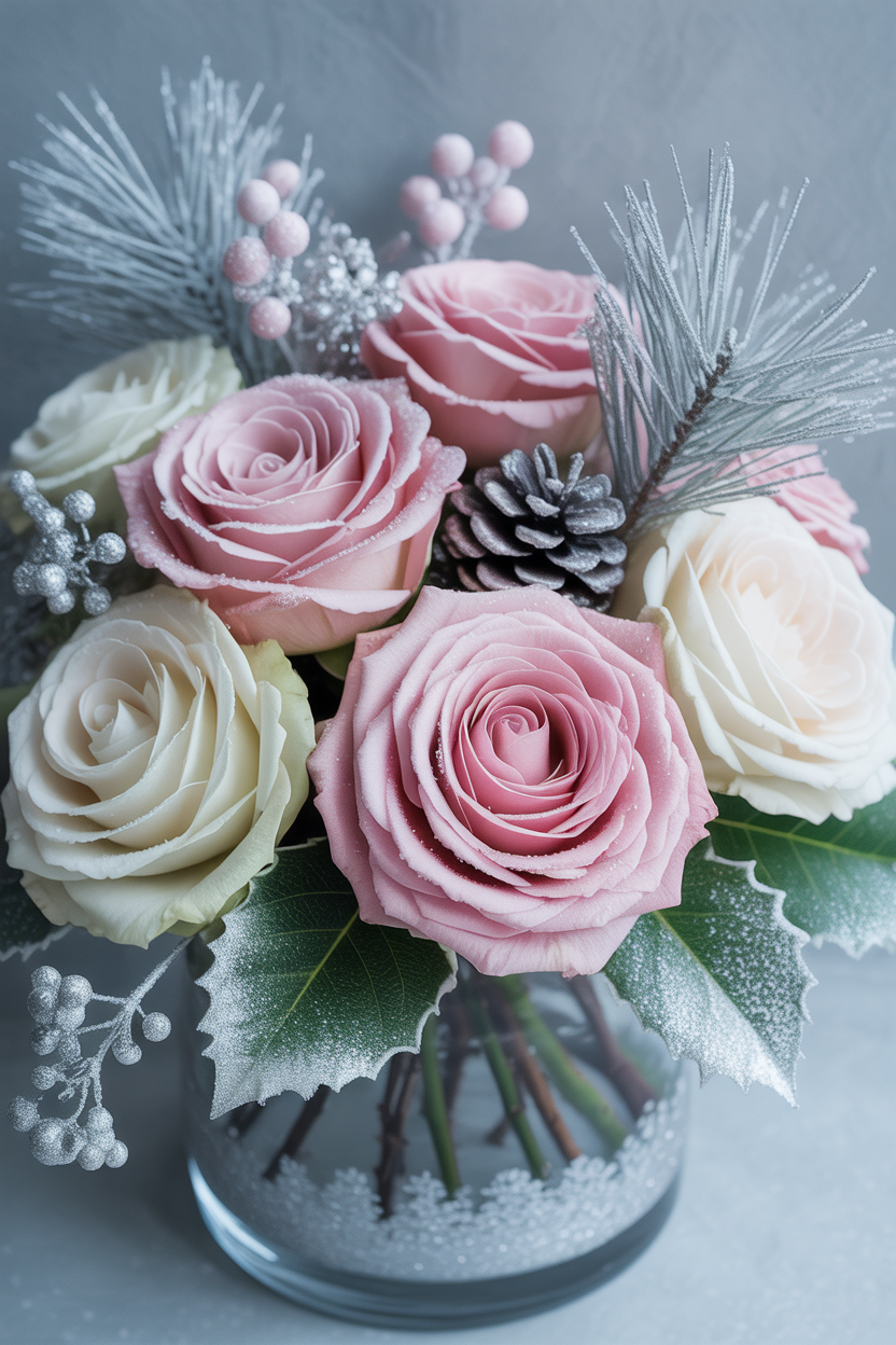 Crystalized Rose Garden