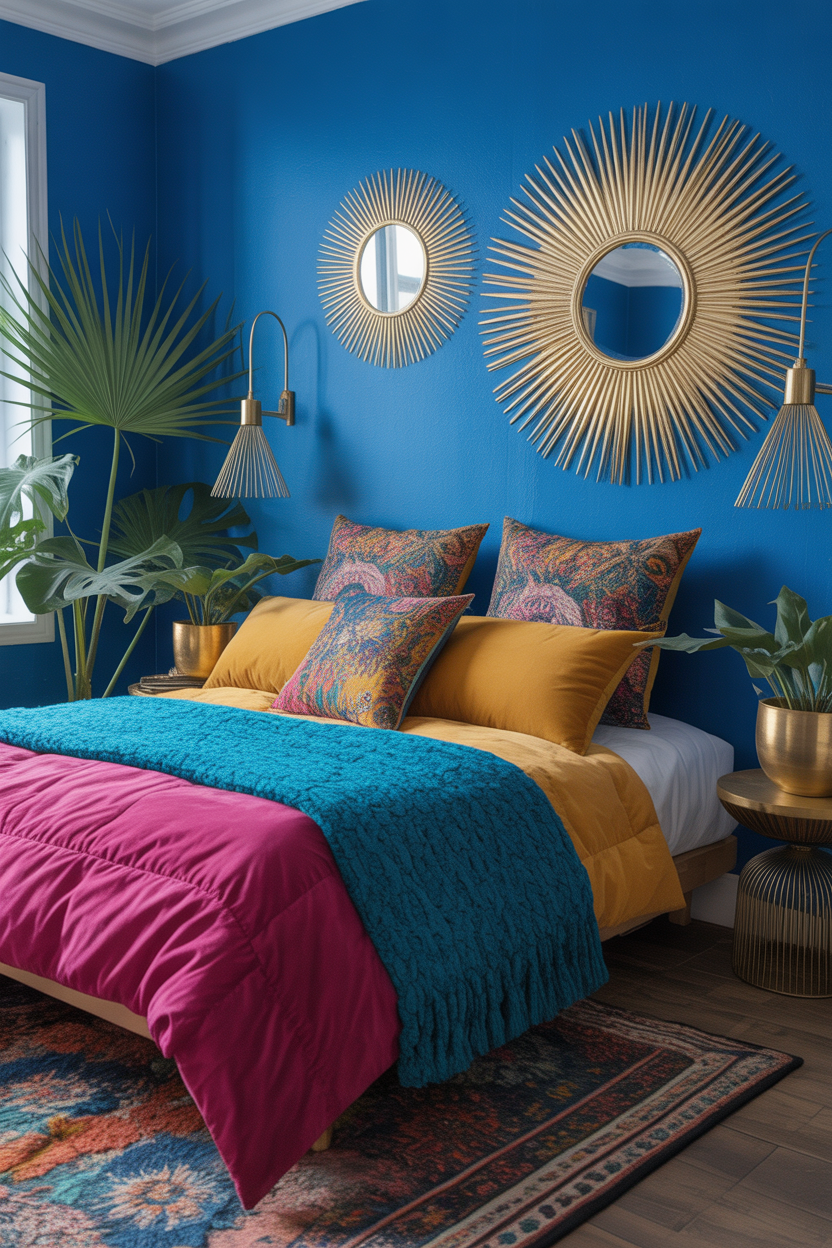 Electric Blue Boho Vibes