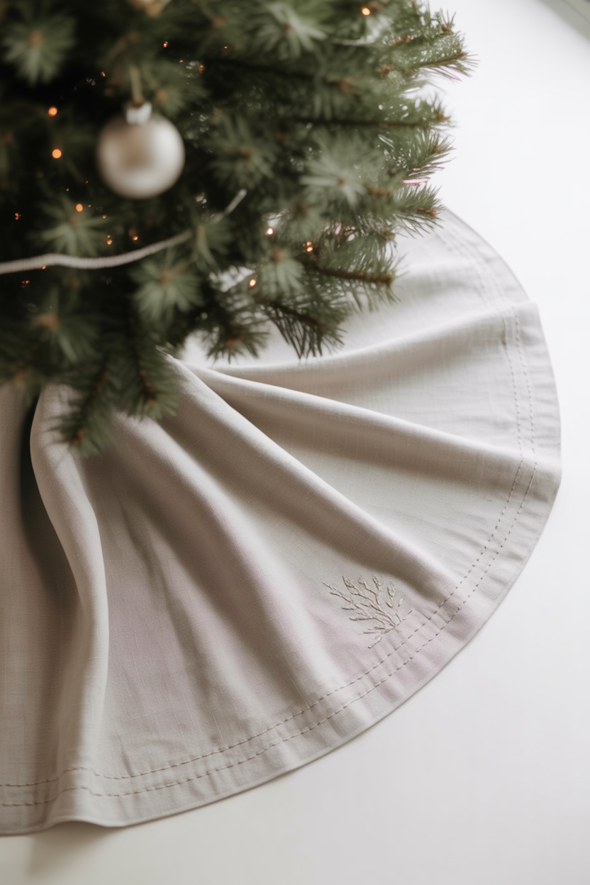 Simple Christmas Tree Skirt