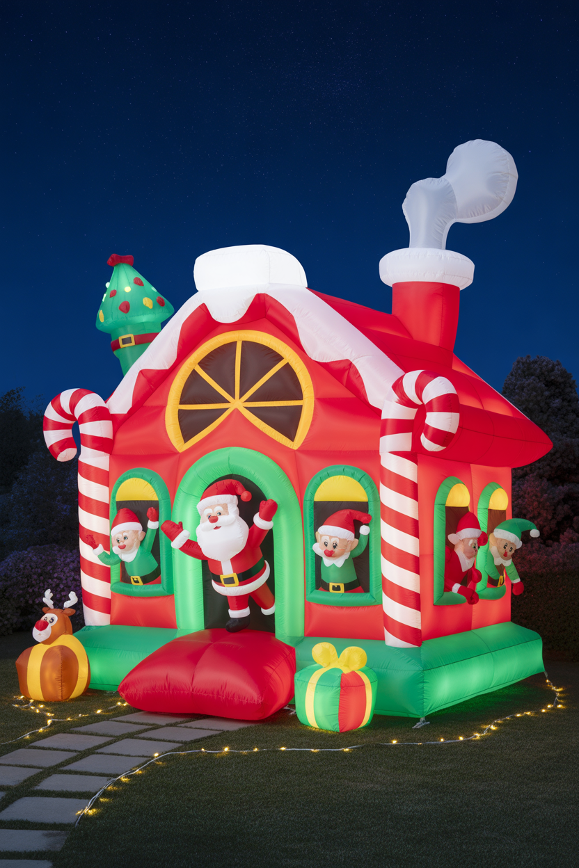 Inflatable Santa Workshop