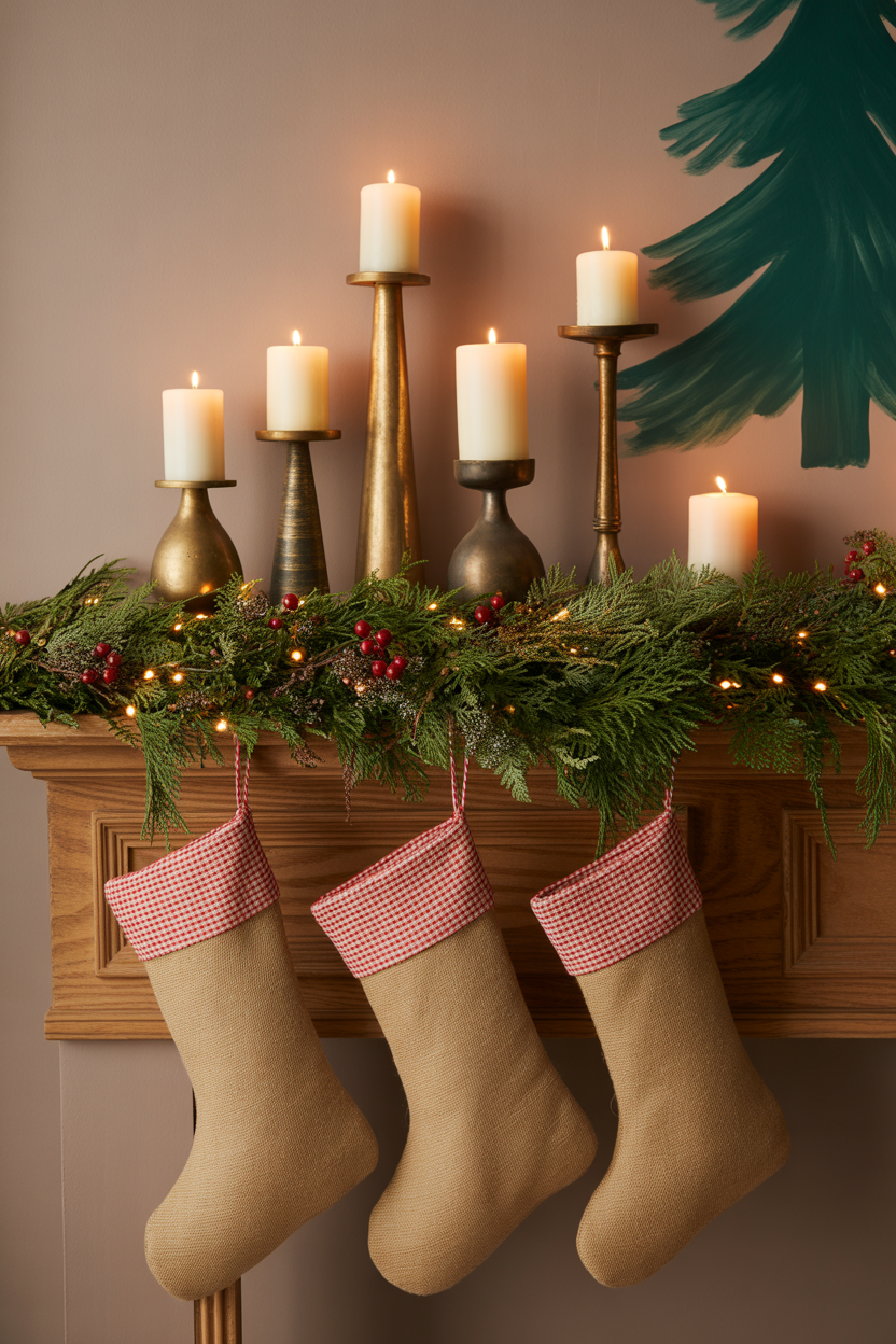 Candlelit Evergreen Cozy