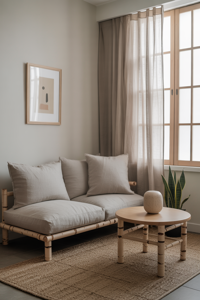 Cozy Minimalist Nook