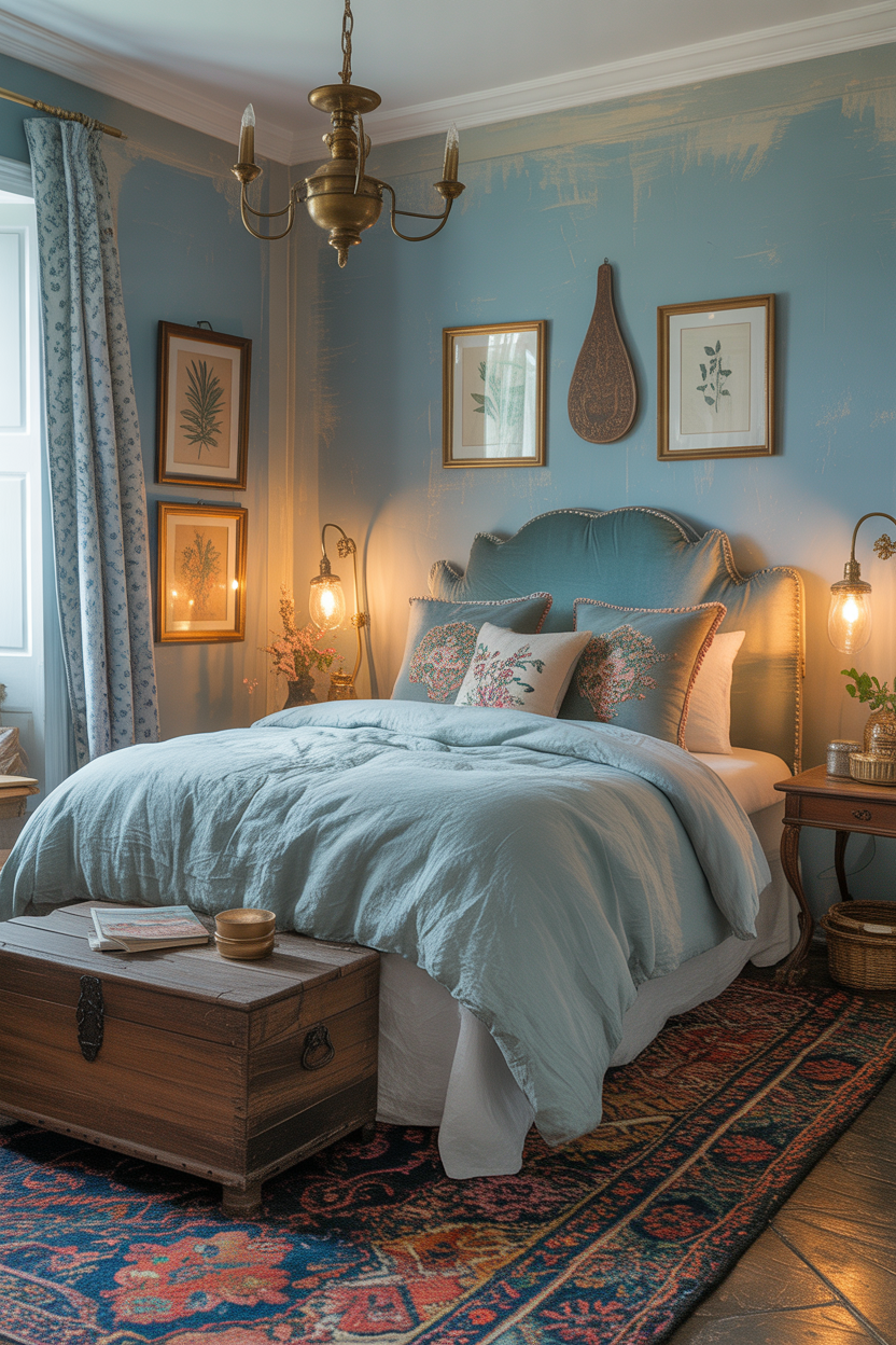 Faded Blue Boho Charm