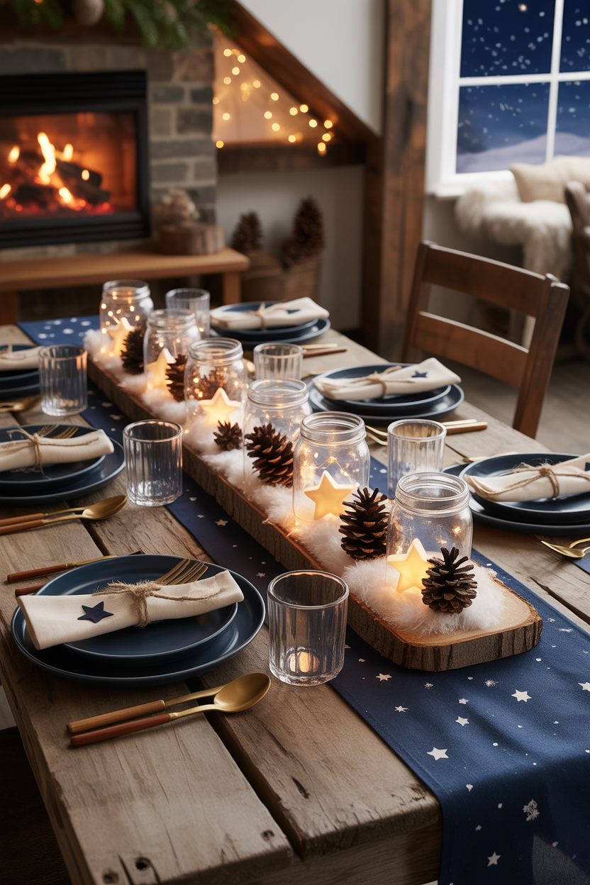 Rustic Starlit Glow