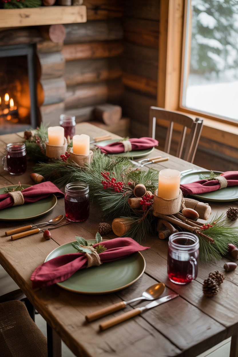 Rustic Woodland Feast