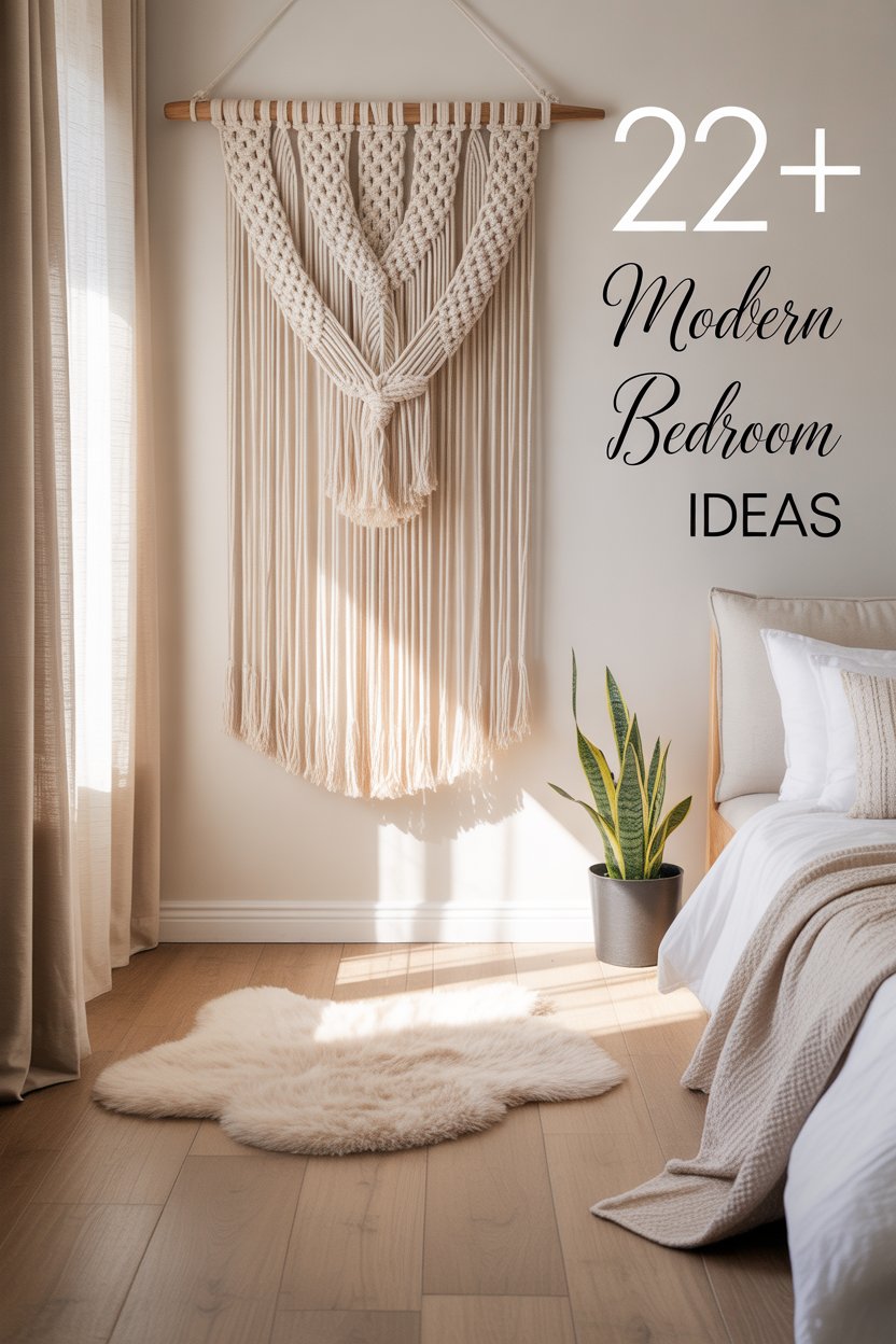 22+ Modern Boho Bedroom Ideas