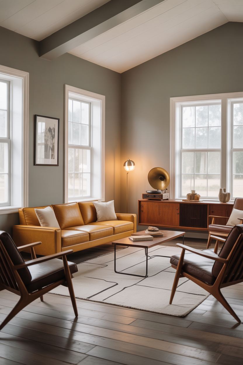 Mid-Century Modern Farmhouse