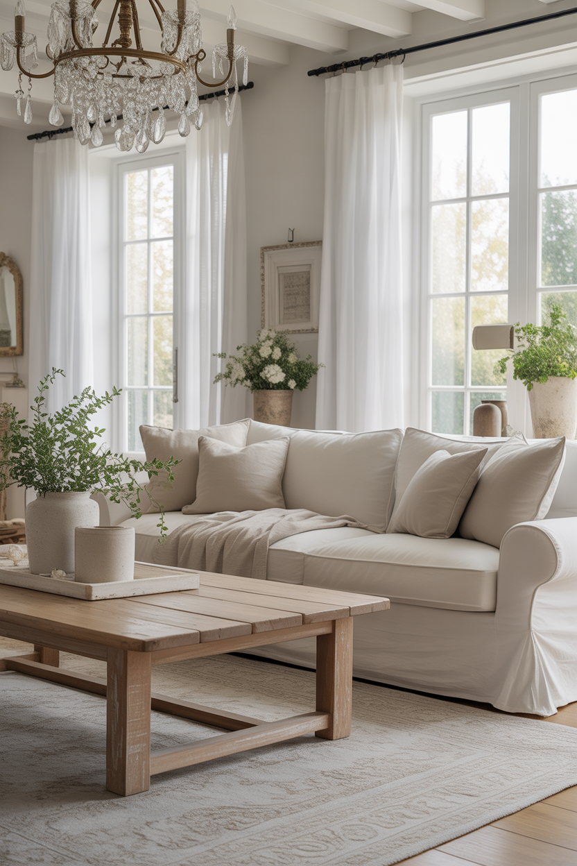 Farmhouse with Elegant Simplicity