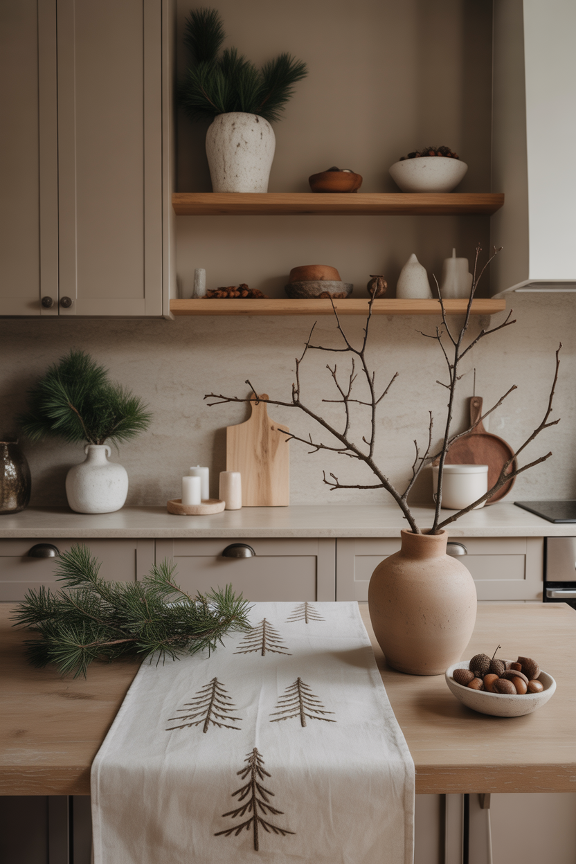 Muted Woodland Minimalism