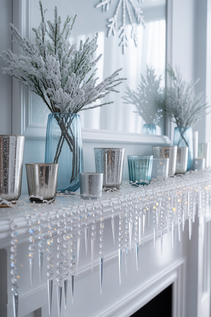 Icy Crystal Cascade